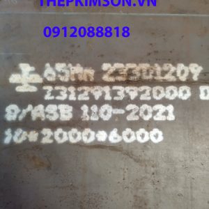 THÉP 65Mn – THÀNH PHẦN HÓA HỌC, ĐẶC TÍNH CƠ HỌC, XỬ LÝ NHIỆT VÀ ỨNG DỤNG